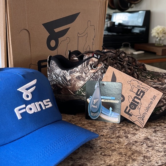 8 Fans Men’s Hunting Shoe - Picture 2 of 6